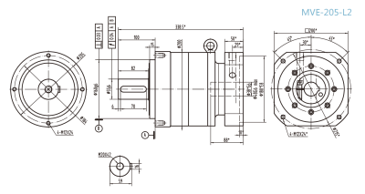 MVE-205-L2系列精密行星減
