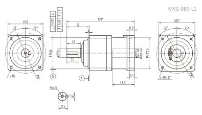 MVS080L1 行星減速機(jī)定制流程