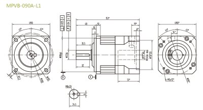 MPVB090AL1P0 行星減速機(jī)的耐磨提高了穩(wěn)定性