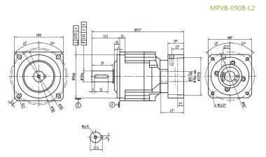 MPVB090BL2 行星減速機(jī)抗沖擊與防振動(dòng)的卓越優(yōu)勢(shì)
