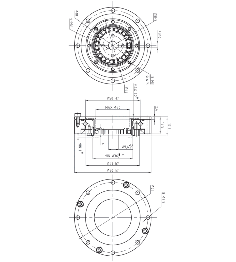 LHD14諧波減速機(jī)