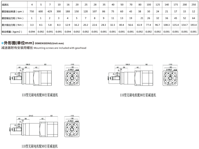 直流無(wú)刷電機(jī)行星減速機(jī) (4)