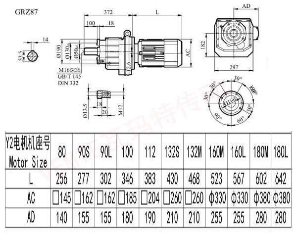 RZ87減速機圖紙